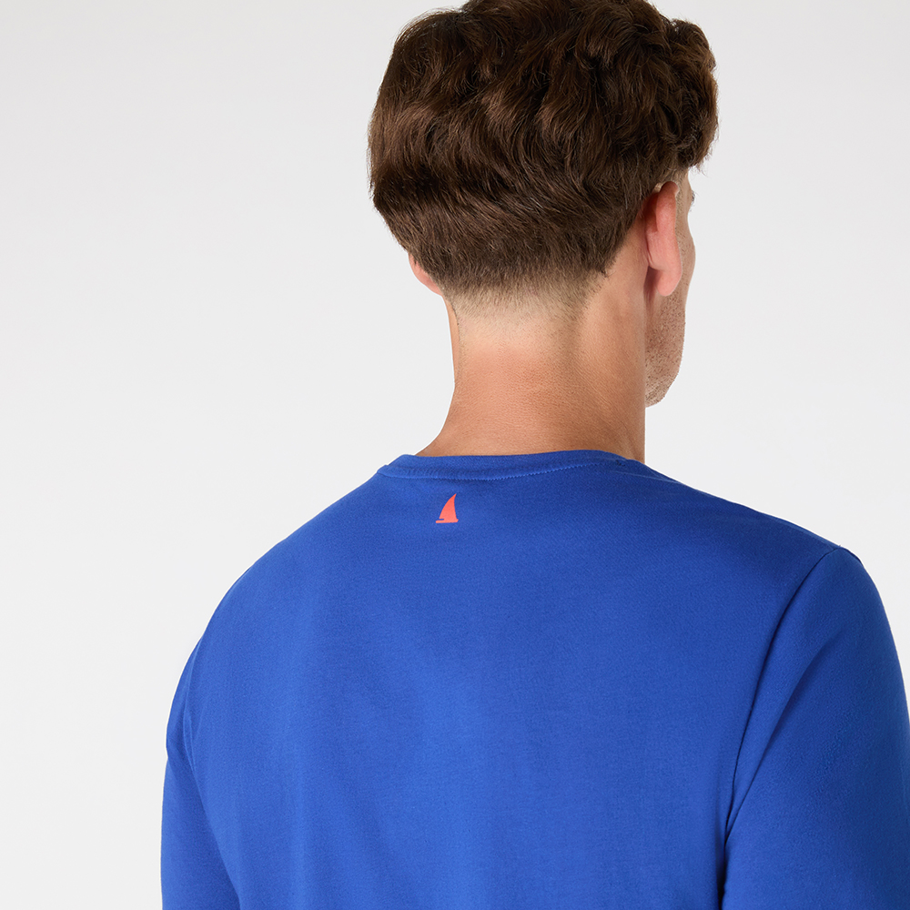 Musto Men's Classic Short Sleeve T Shirt - Mazarine Blue