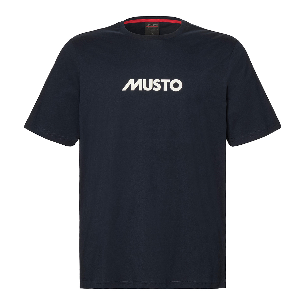 Musto Men's Classic Short Sleeve T Shirt - Navy