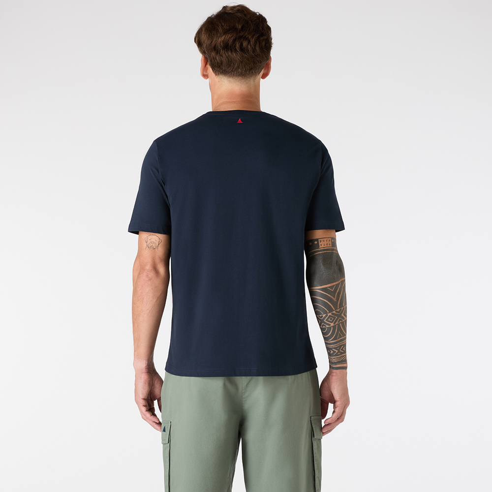 Musto Men's Classic Short Sleeve T Shirt - Navy