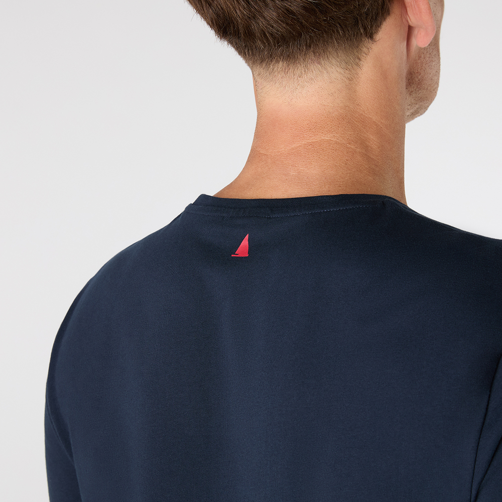 Musto Men's Classic Short Sleeve T Shirt - Navy