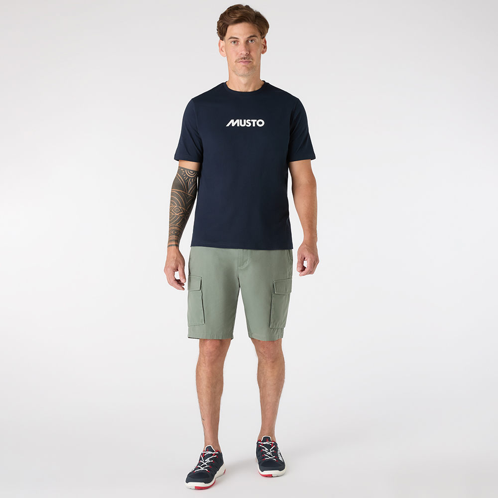 Musto Men's Classic Short Sleeve T Shirt - Navy