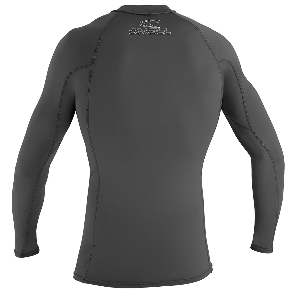 O'Neill Basic Skins Long Sleeve Rash Guard - Graphite