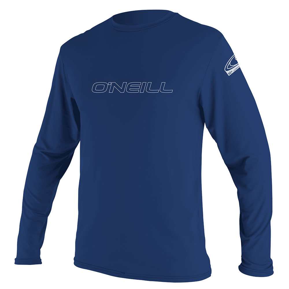 O'Neill Basic Skins Long Sleeve Rash Tee - Navy
