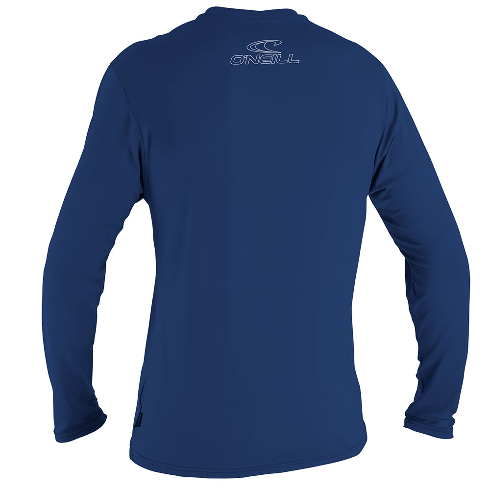 O'Neill Basic Skins Long Sleeve Rash Tee - Navy