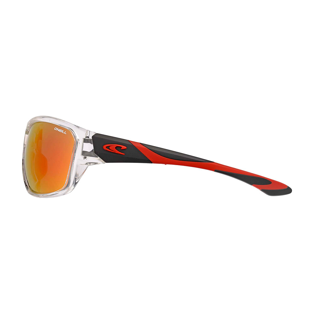 O'Neill DeepCurrent 2.0 Sunglasses Gloss Clear Crystal / Red - Polarized - Image