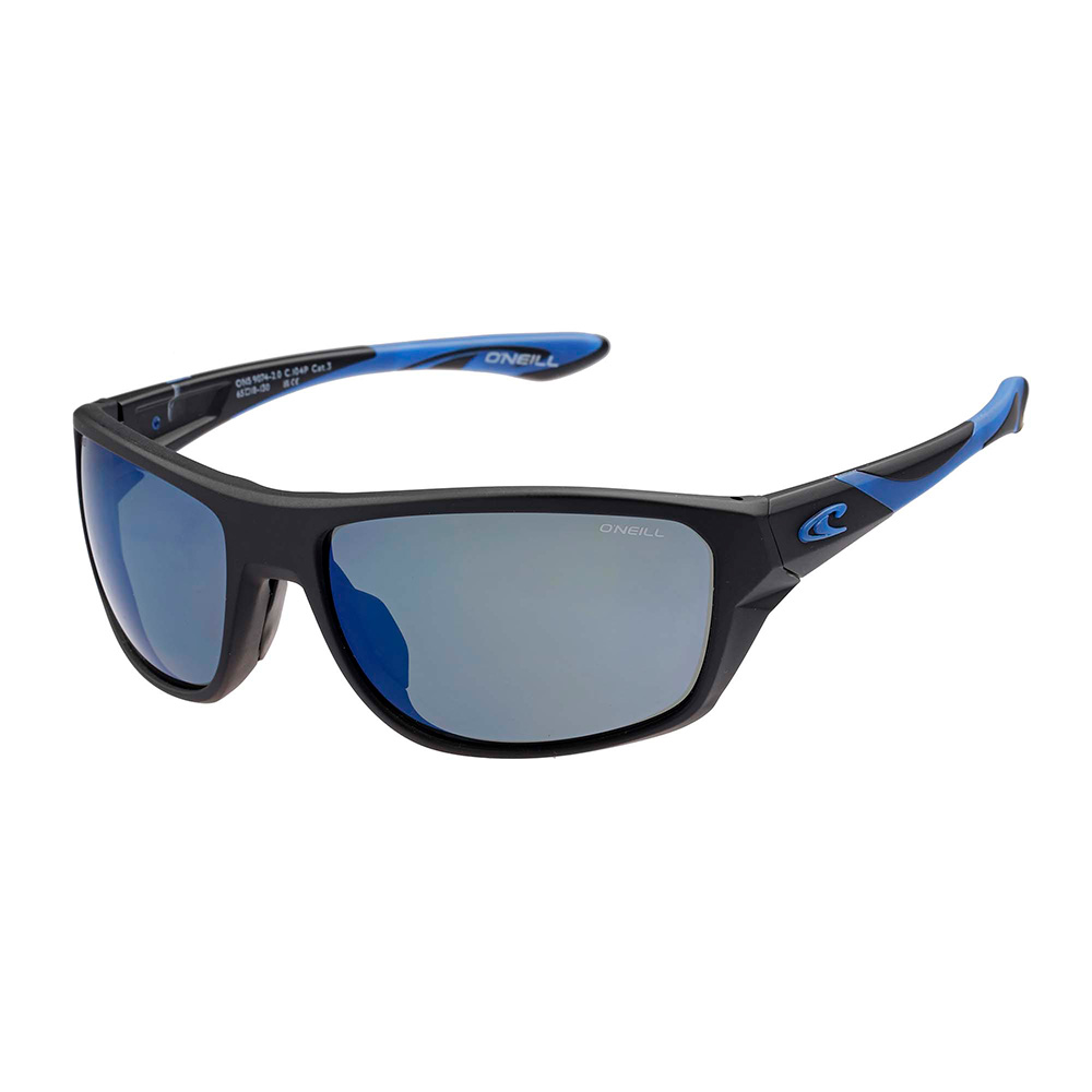 O'Neill DeepCurrent 2.0 Sunglasses Matte Black / Blue - Polarized - Image
