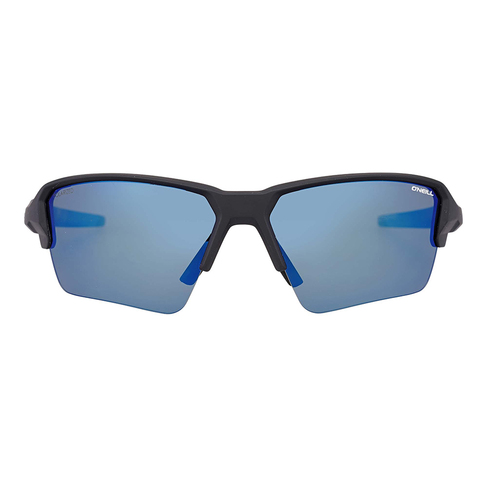 O'Neill Freeride 2.0 Sunglasses Matte Black / Blue Rubberized - Polarized - Image