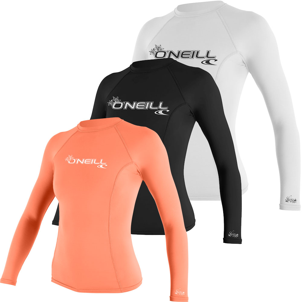 O'Neill Women's Skins Long Sleeve Rash Guard - Image