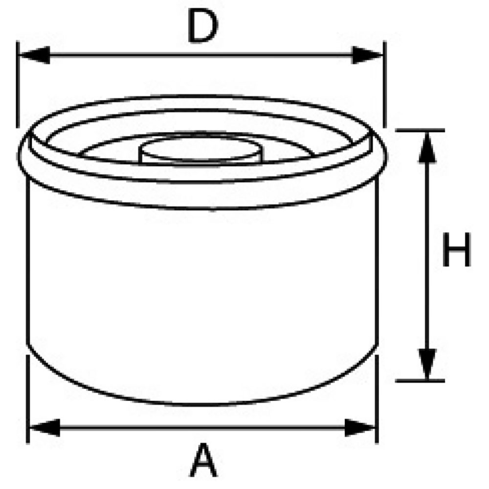 Osculati Mercury Oil Filter EFI 80/90/115 - Image