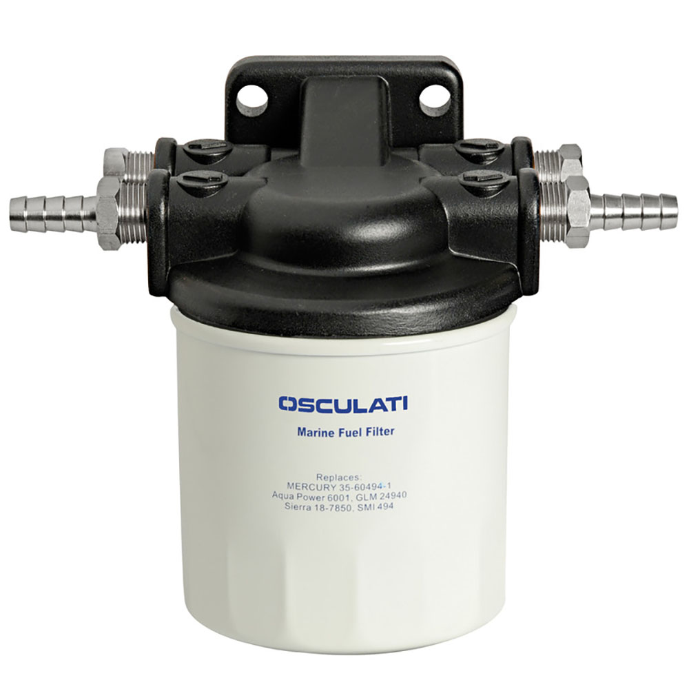 Osculati Petrol Filter with Aluminium Support Head 182-404 L/H - Image