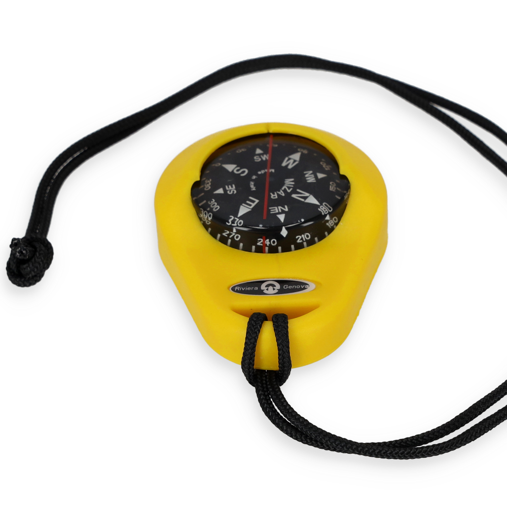 Osculati Riviera Compass Mizar with Soft Casing - Yellow