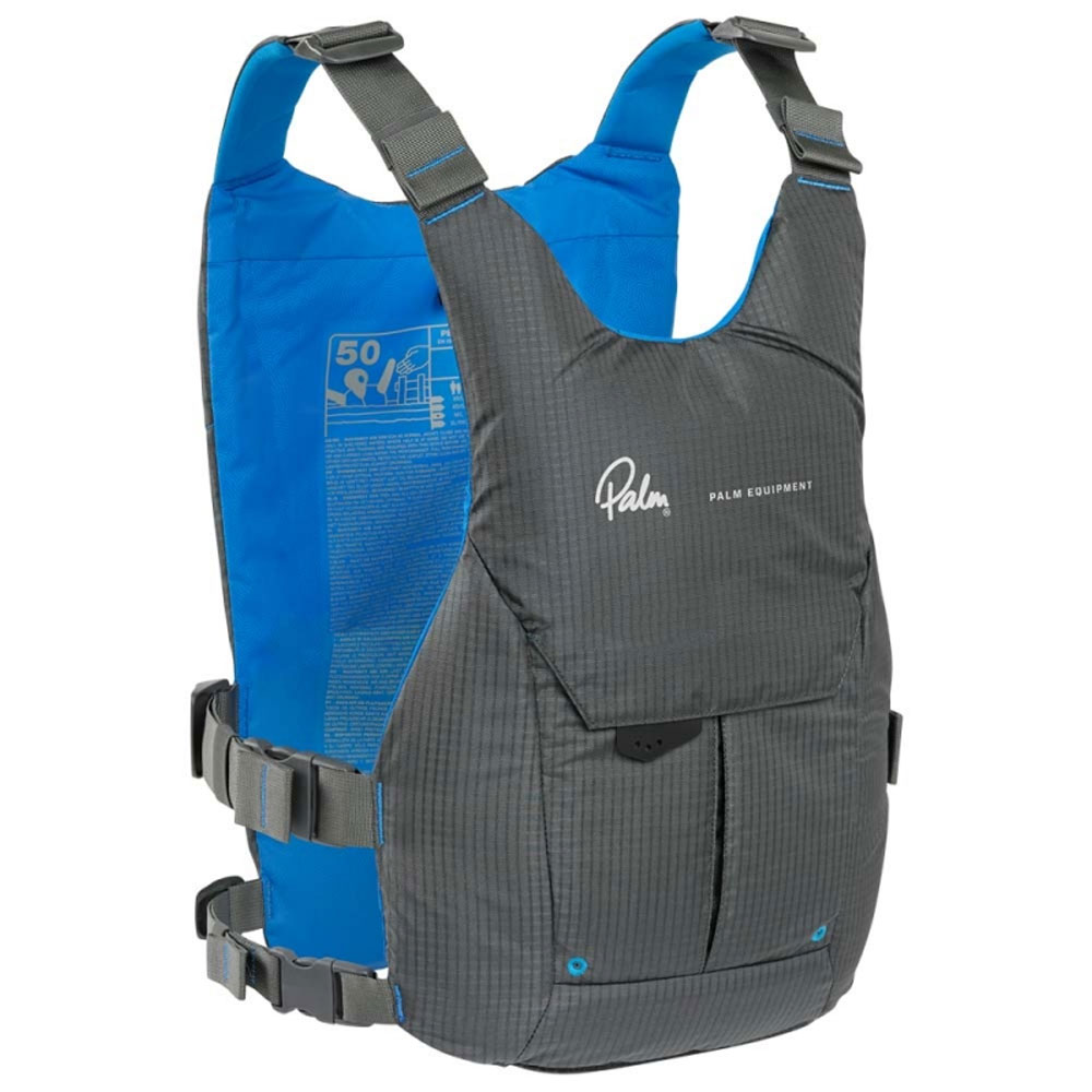 Palm Solo Vest PFD Buoyancy Aid - Jet Grey
