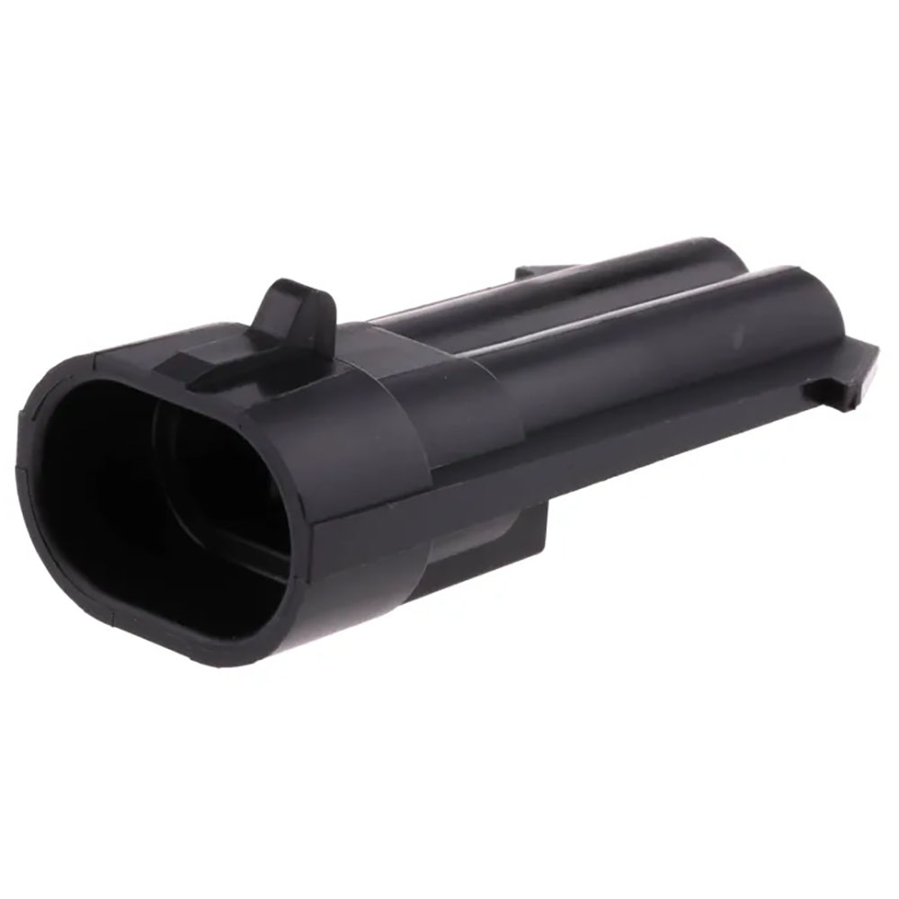 RS Delphi Metri-Pack 150 Automotive Connector Plug Black - Image