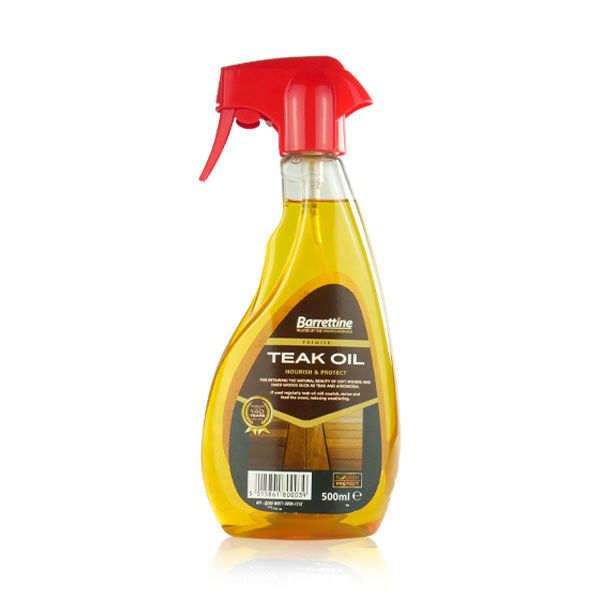 Barrettine Teak Oil Spray 500ml - Image