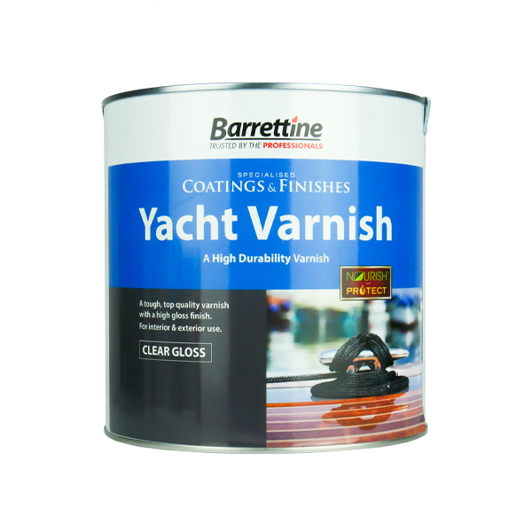 Barrettine Yacht Varnish - Clear Gloss - Image