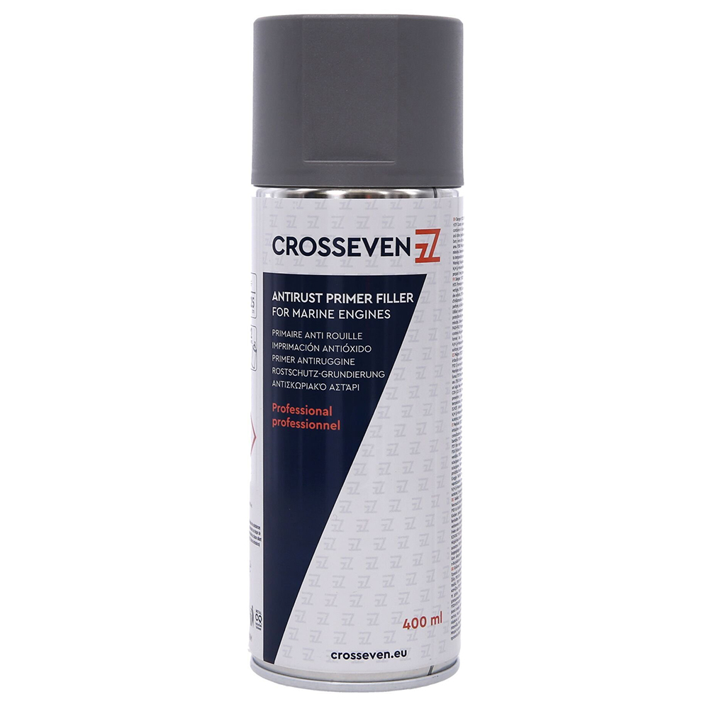 Crosseven Anti Rust Primer Spray Paint - Grey - 400ml - Image