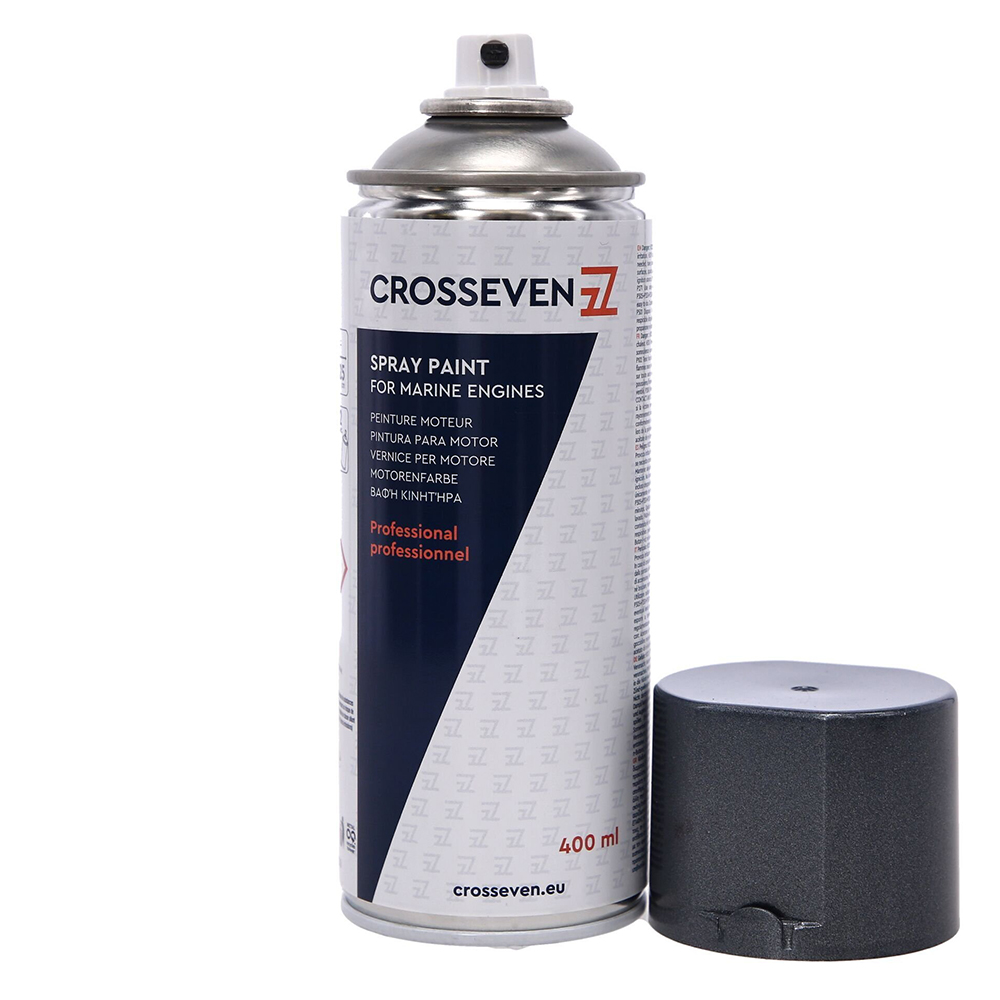 Crosseven Honda Outboard Spray Paint - Aquamarine Silver Metallic 2012 - 400ml - Image