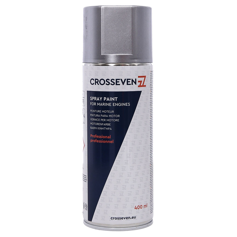 Crosseven Honda Outboard Spray Paint - Aquamarine Silver Metallic 2012 - 400ml - Image