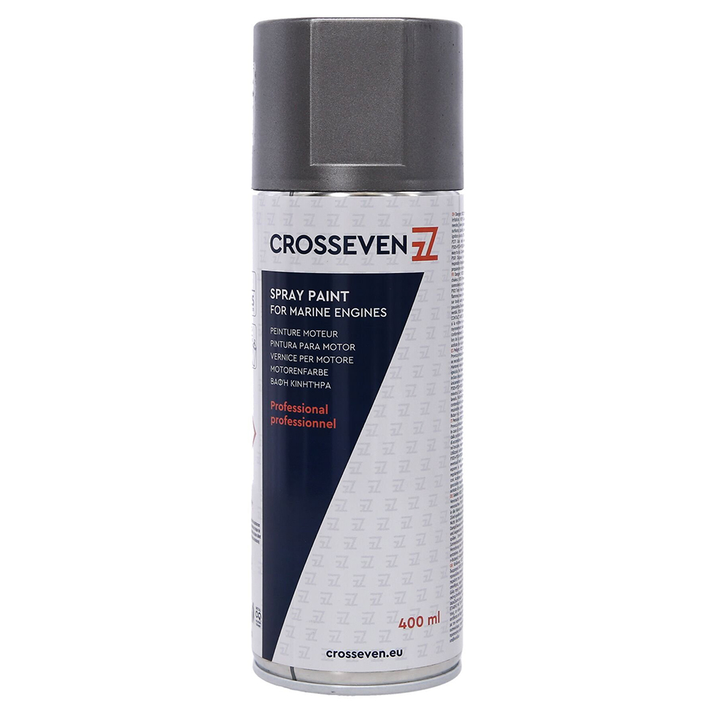 Crosseven Volvo Inboard Engine Spray Paint - Grey Metallic 95 - 400ml - Image