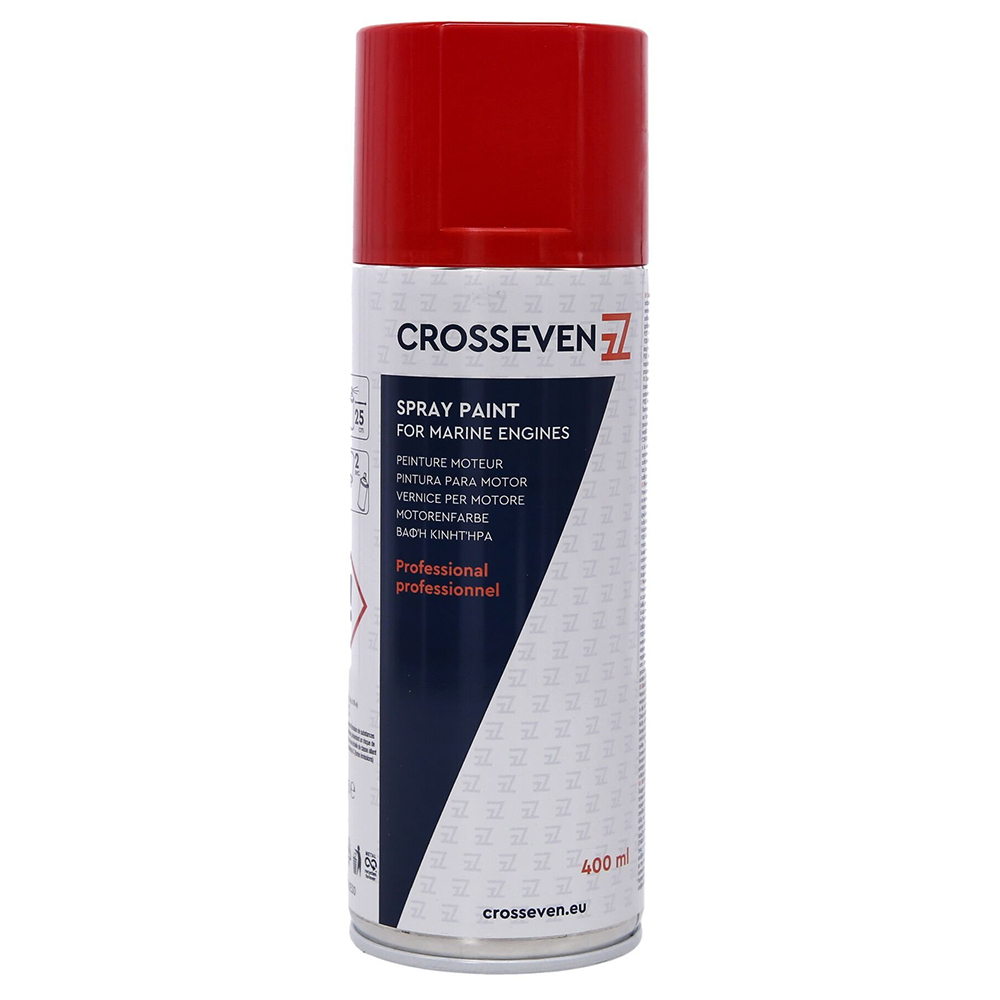 Crosseven Volvo Inboard Engine Spray Paint - Red - 400ml - Image