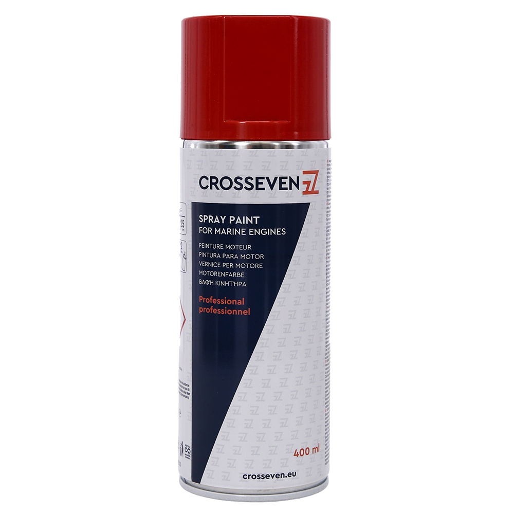 Crosseven Volvo Penta Inboard Engine Spray Paint - Red - 400ml - Image