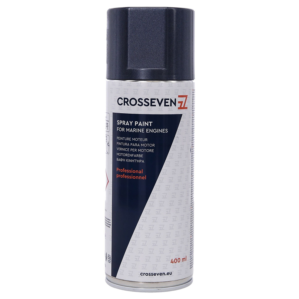 Crosseven Yamaha Outboard Engine Spray Paint - Marine Blue Metallic 84/93 - 400ml - Image