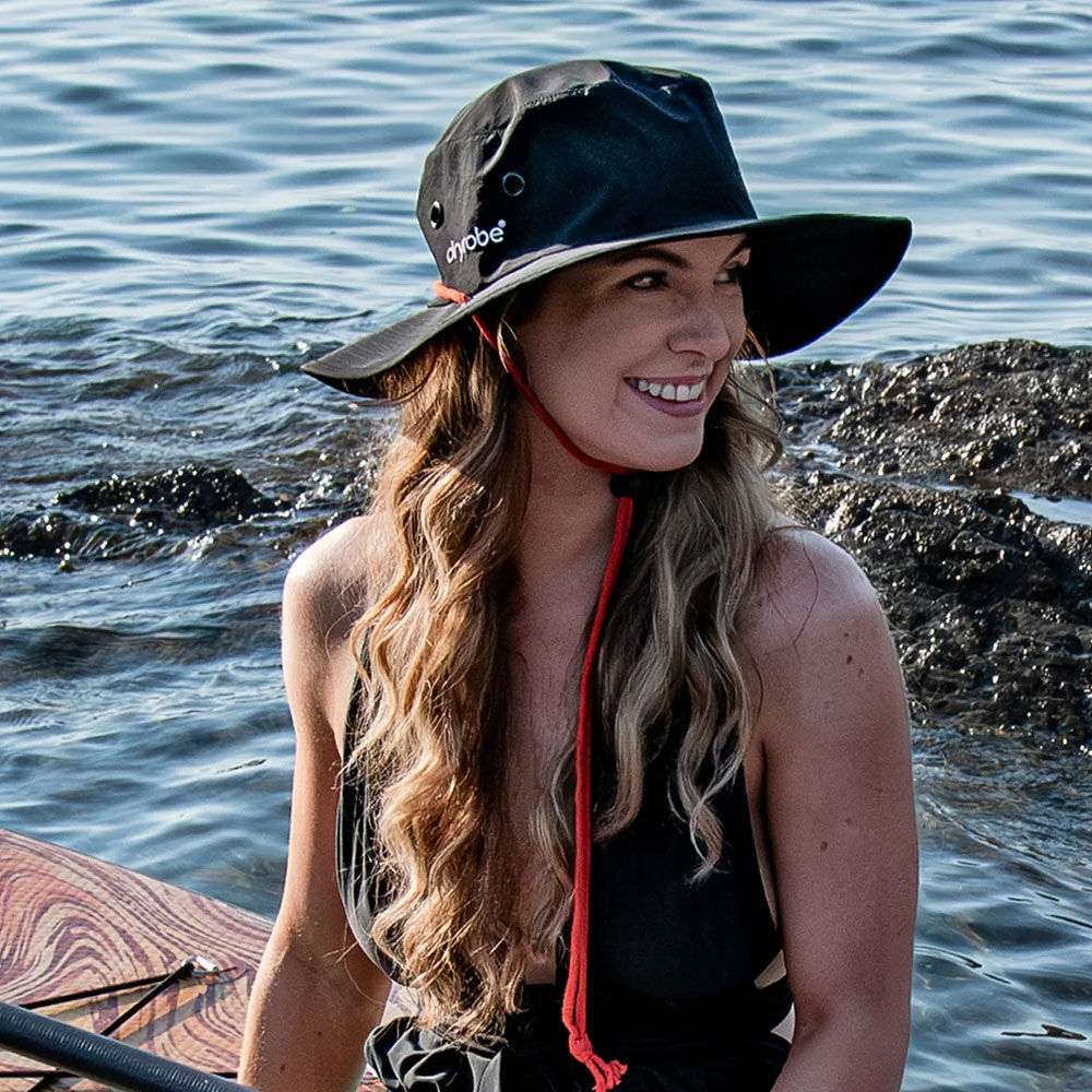 Dryrobe Quick Dry Brimmed Hat - Black