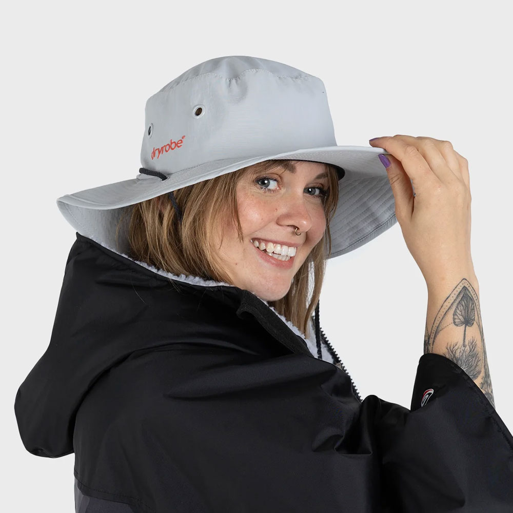 Dryrobe Quick Dry Brimmed Hat - Nimbus Cloud