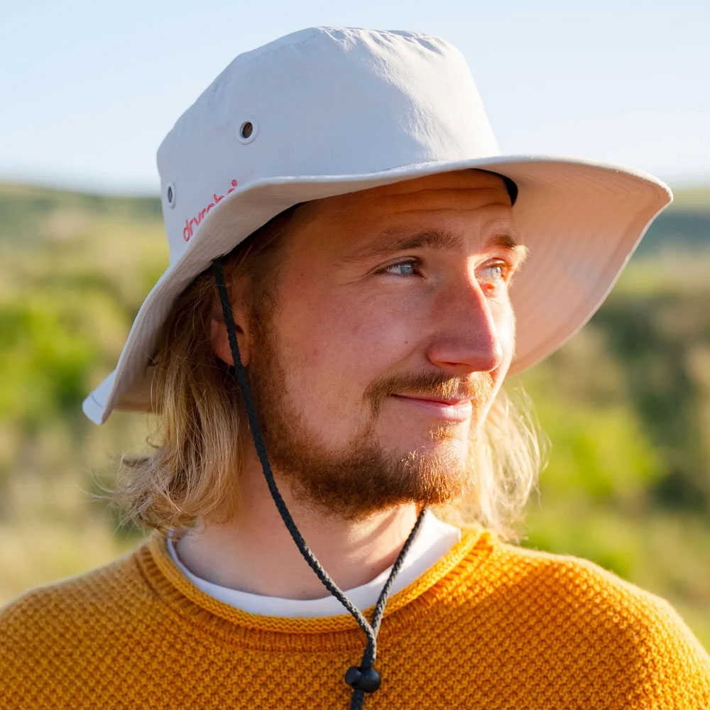 Dryrobe Quick Dry Brimmed Hat - Nimbus Cloud