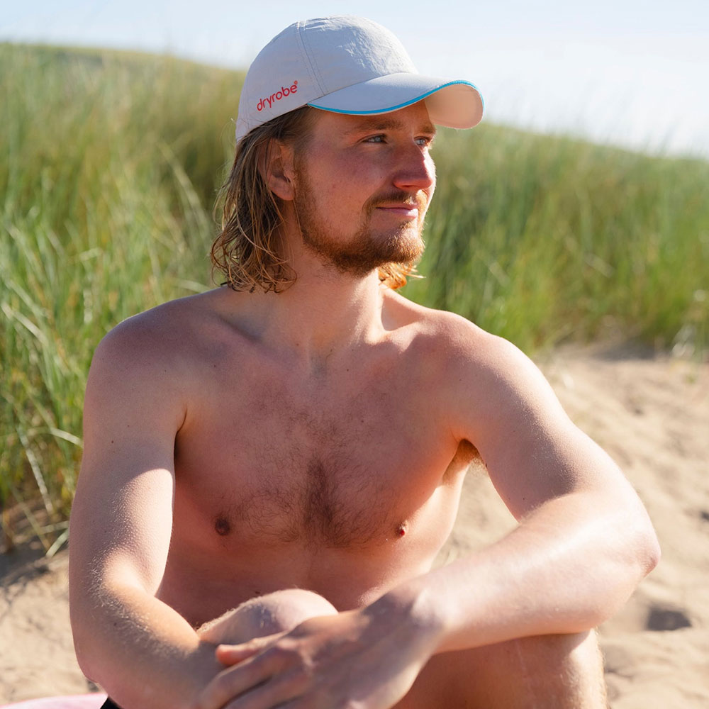 Dryrobe Quick Dry Cap - Nimbus Cloud