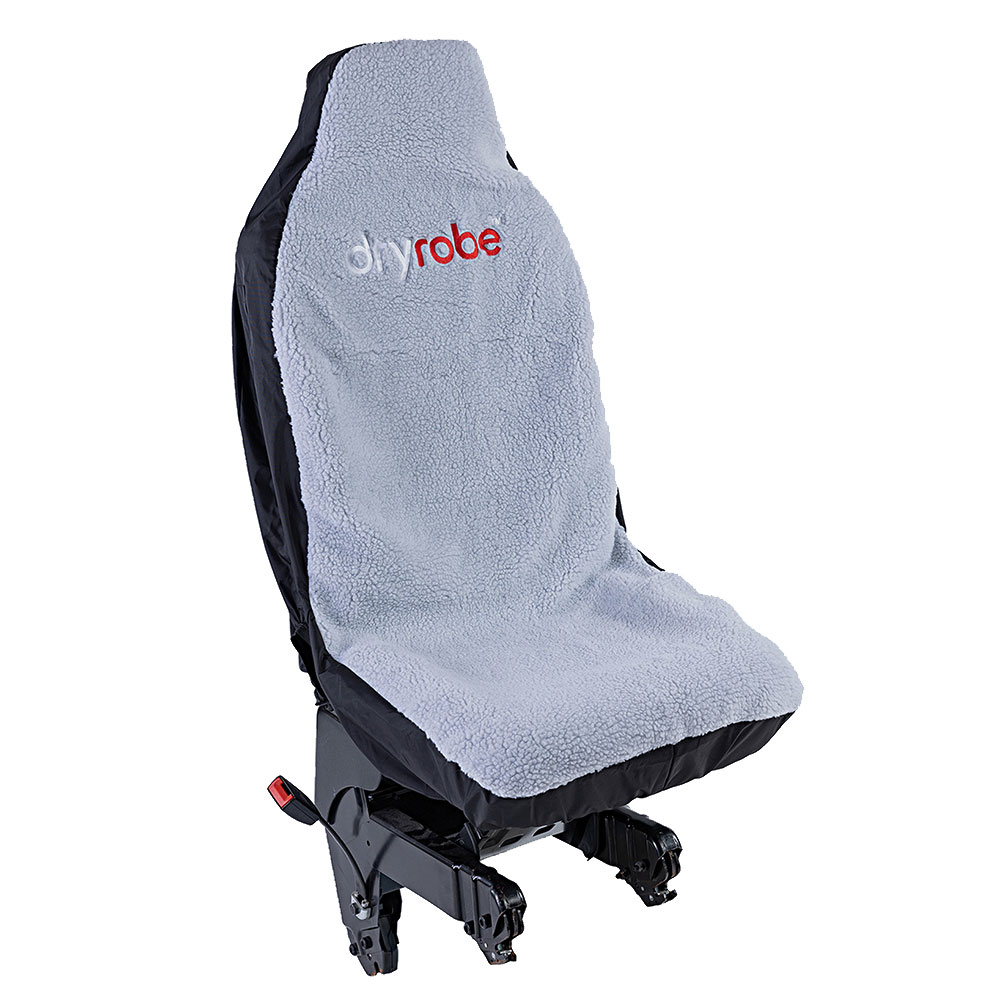 Dryrobe Single Car Seat Cover - Black/Grey - Image