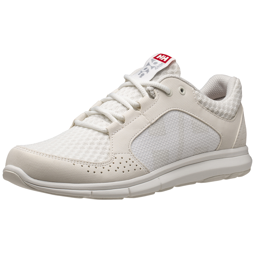 Hellly Hansen Women's Ahiga V4 Hydropower Deck Shoes - Off White / Off White