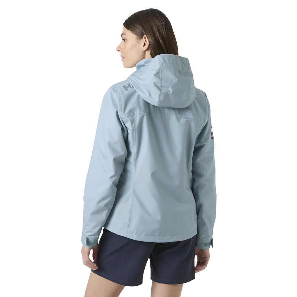 Helly Hansen Crew Hooded Jacket 2.0 for Women - Windy Blue