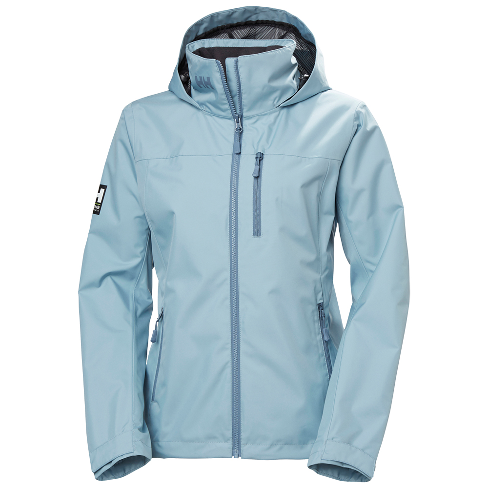 Helly Hansen Crew Hooded Jacket 2.0 for Women - Windy Blue