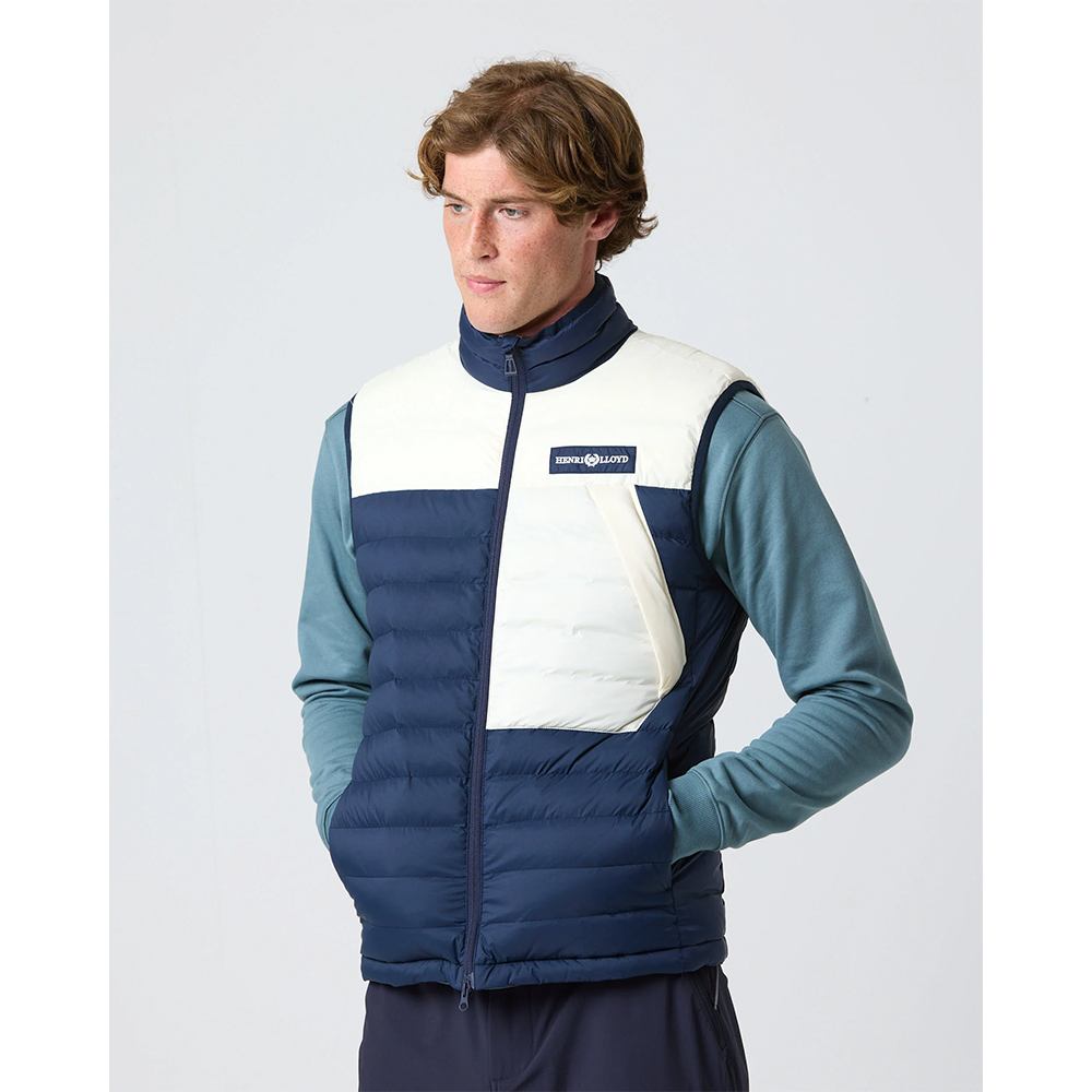 Henri Lloyd Bergen Gilet - Navy/Off White