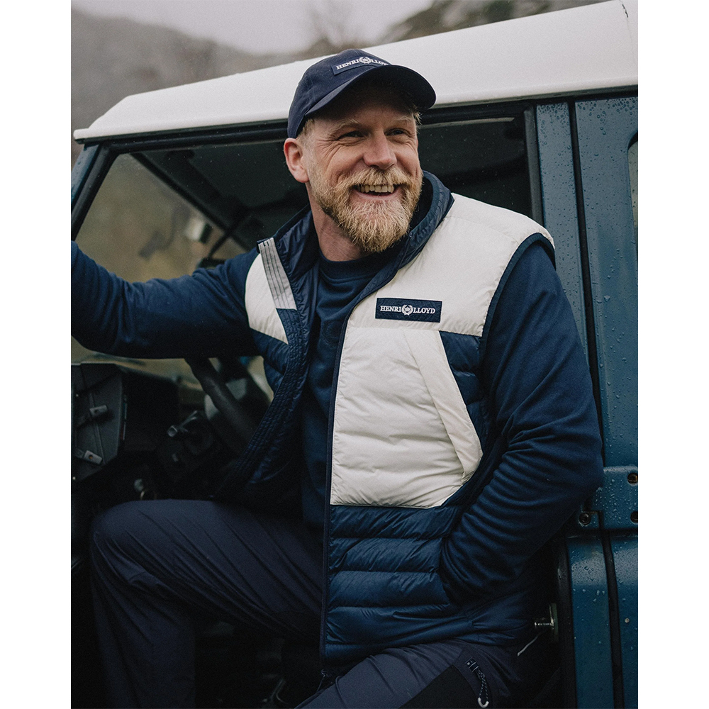 Henri Lloyd Bergen Gilet - Navy/Off White