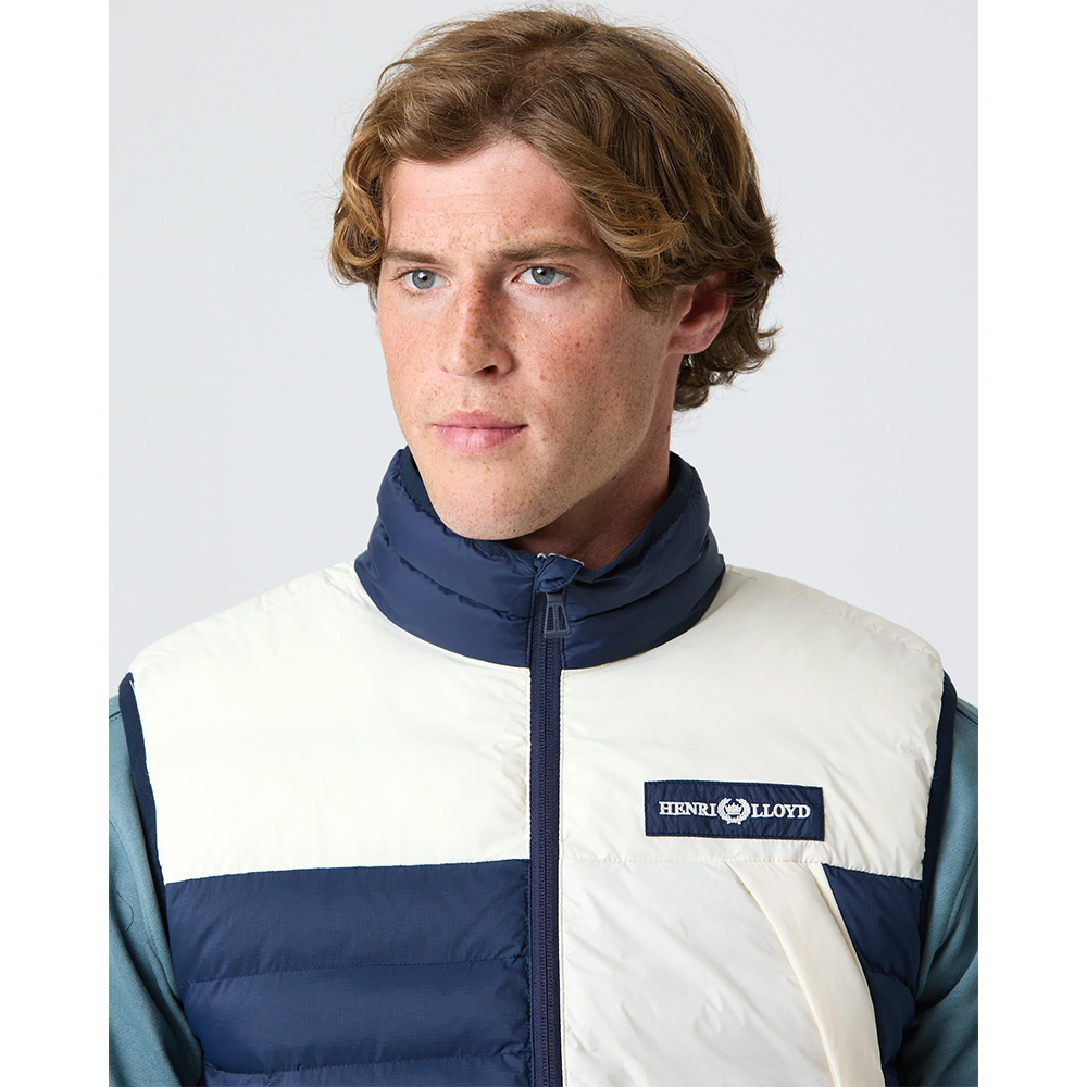 Henri Lloyd Bergen Gilet - Navy/Off White