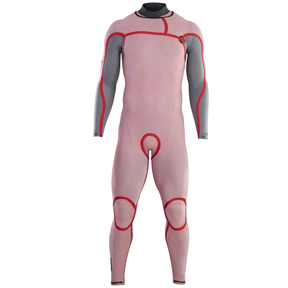ION Seek Amp 4/3mm Wetsuit Front Zip 2026 - Black