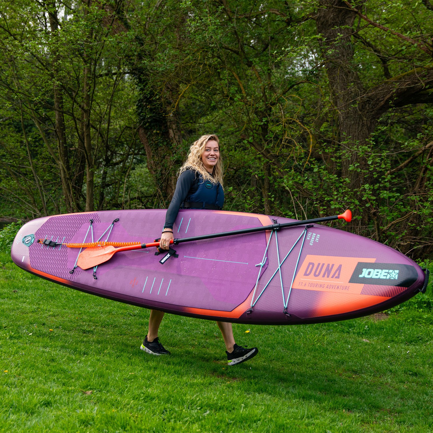 Jobe Aero Duna SUP Board 11.6 Package - Purple - Image