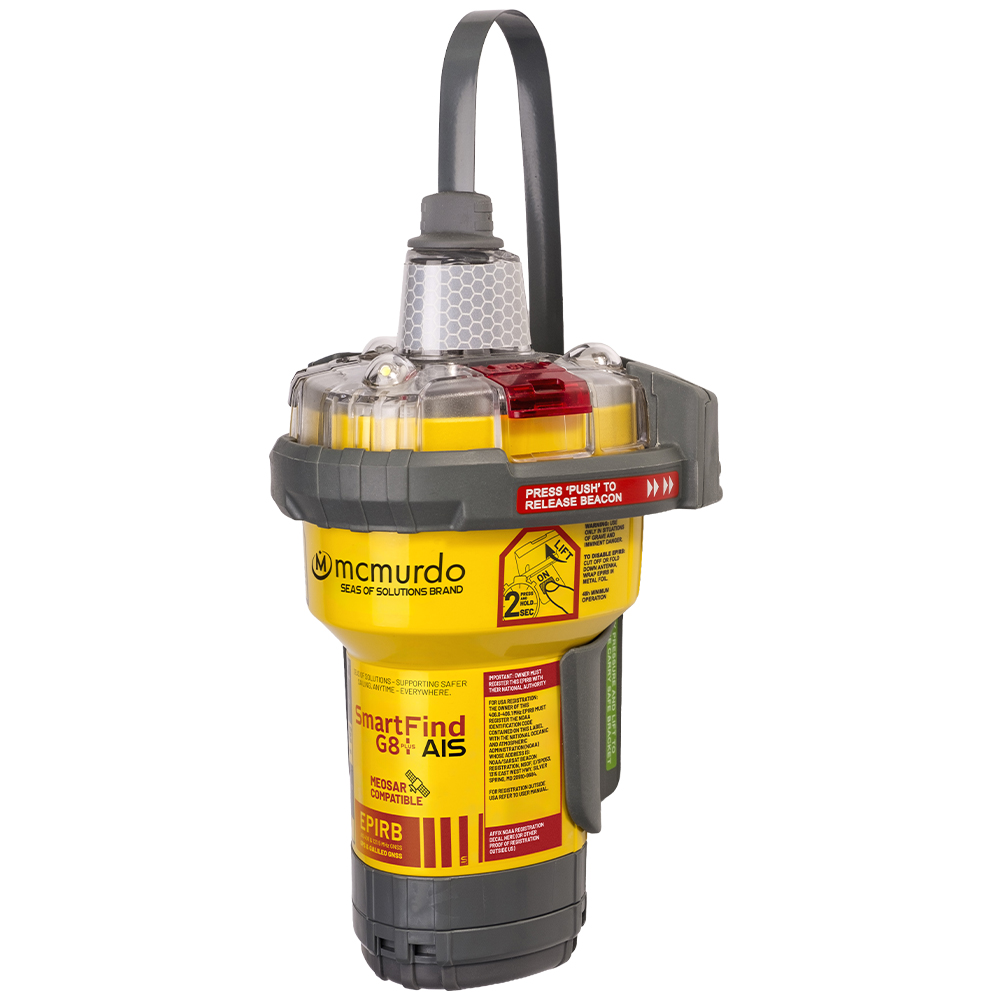 McMurdo SmartFind G8 Plus AIS EPIRB Cat 2 - Image