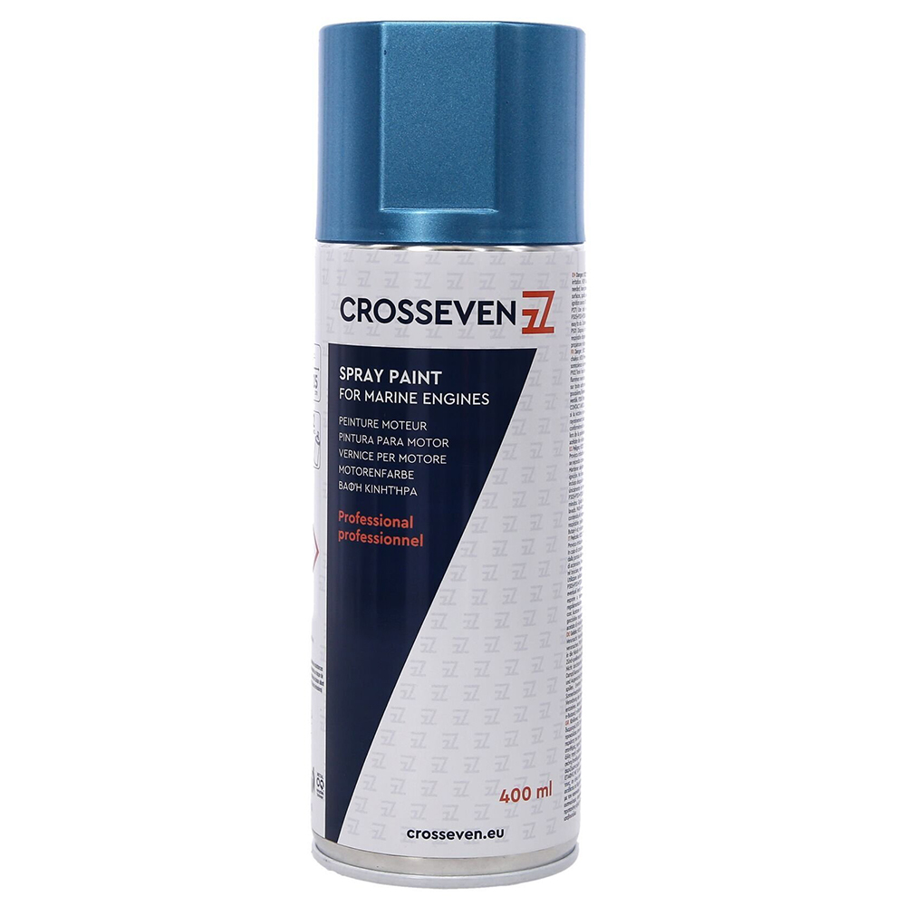 Crosseven Nanni Inboard Engine Spray Paint - Blue Nanni Metallic - 400ml - Image
