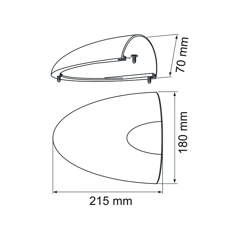 AquaMarine Ventilation Clam Shell Cover - Clam Shell Extra Protection