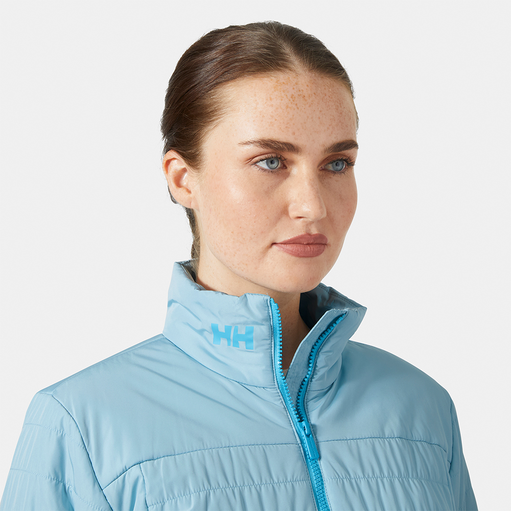 Helly Hansen Crew Insulator Jacket 2.0 for Women - Special Offer - Light Cyan