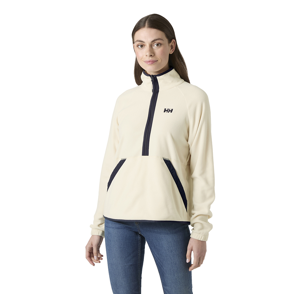 Helly Hansen Women’s Rig Fleece Half-Zip Jacket - Cream