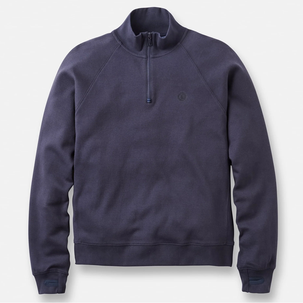 Henri Lloyd Hayle 1/4 Zip Sweat - Dark Navy