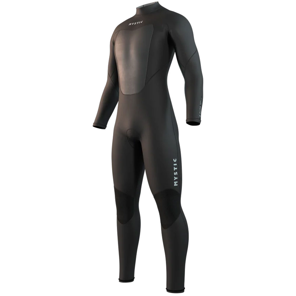 Mystic Brand 3/2mm Back Zip Wetsuit - Black