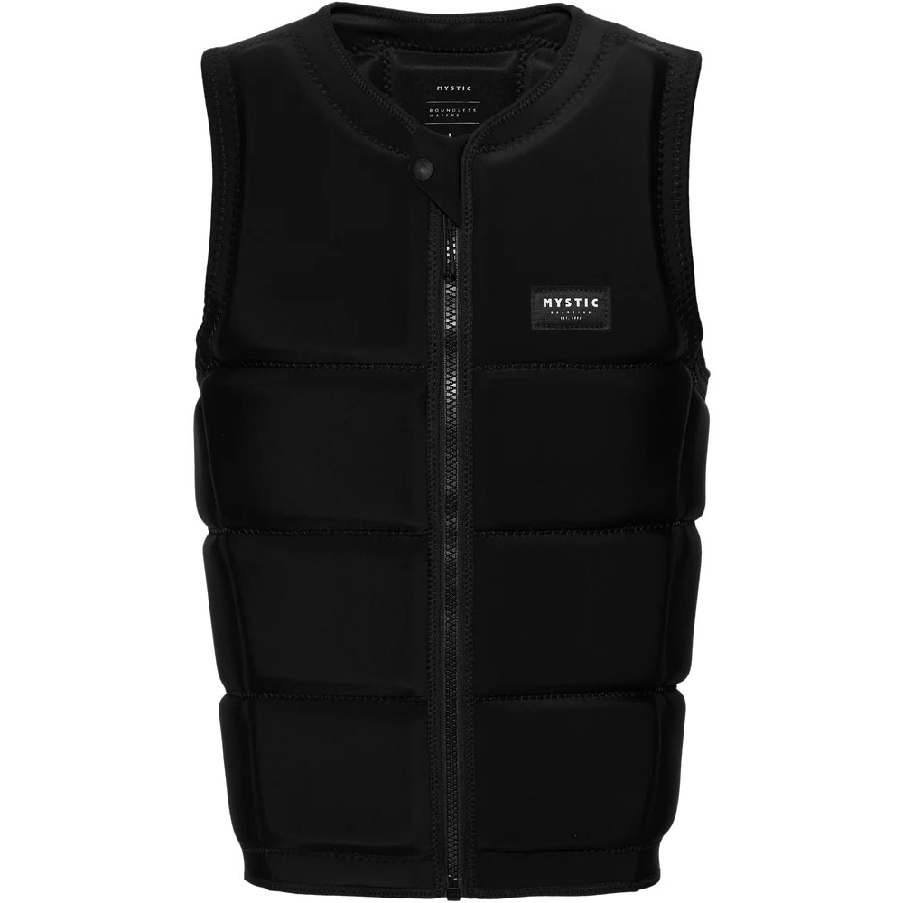 Mystic Star Wake Impact Vest Front Zip - Black