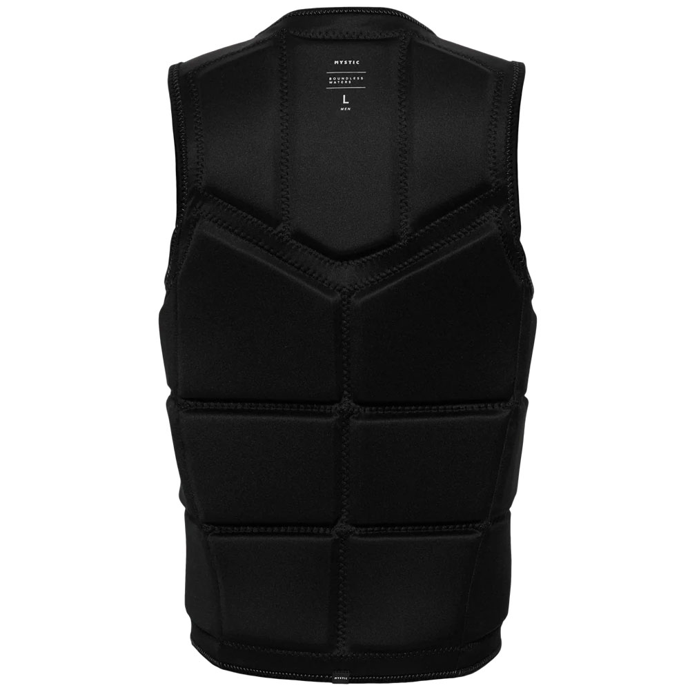 Mystic Star Wake Impact Vest Front Zip - Black