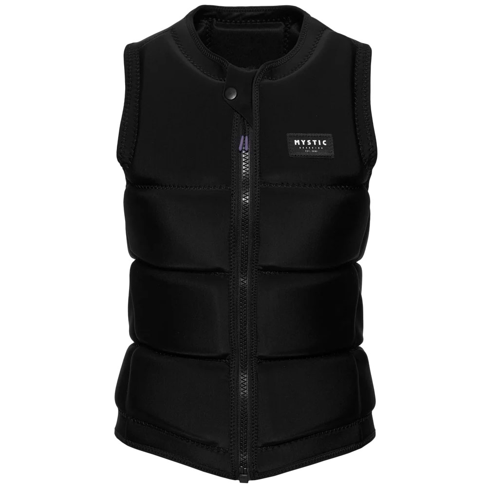 Mystic Star Wake Impact Vest Front Zip for Women - Black