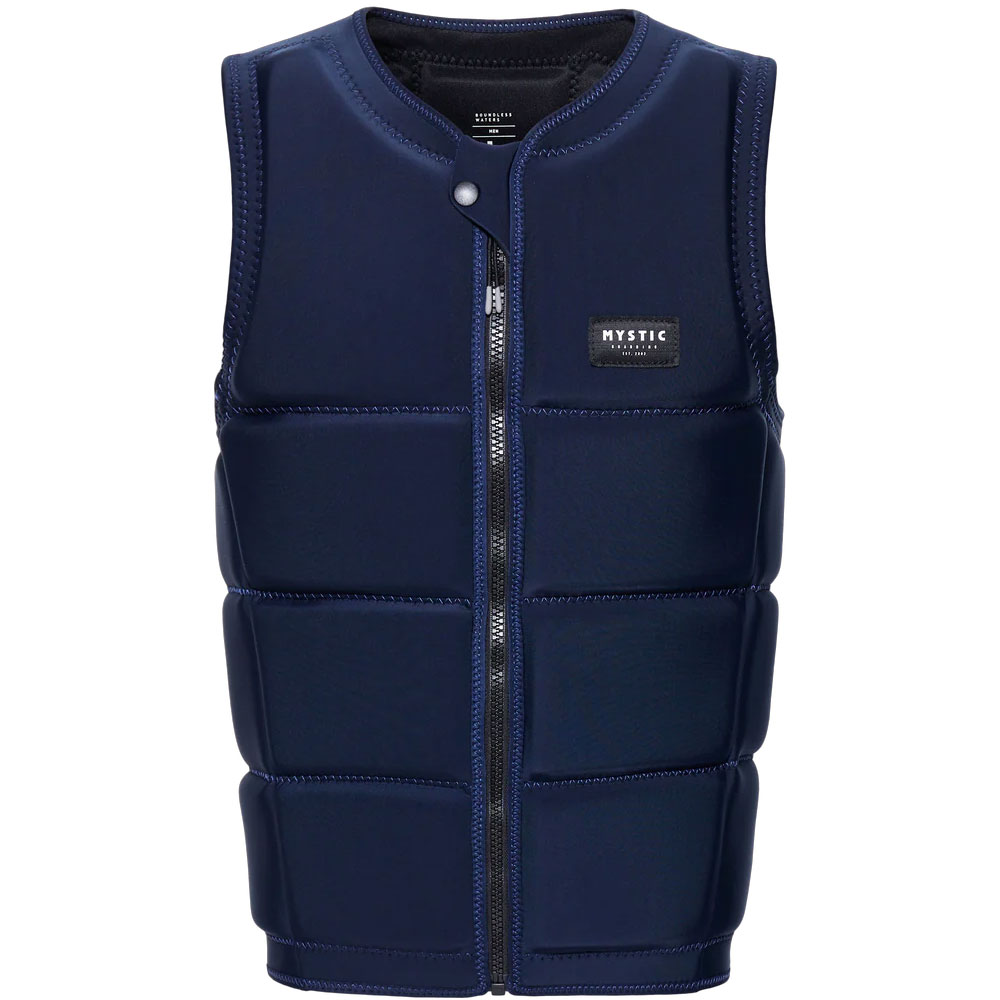 Mystic Star Wake Impact Vest Front Zip - Navy